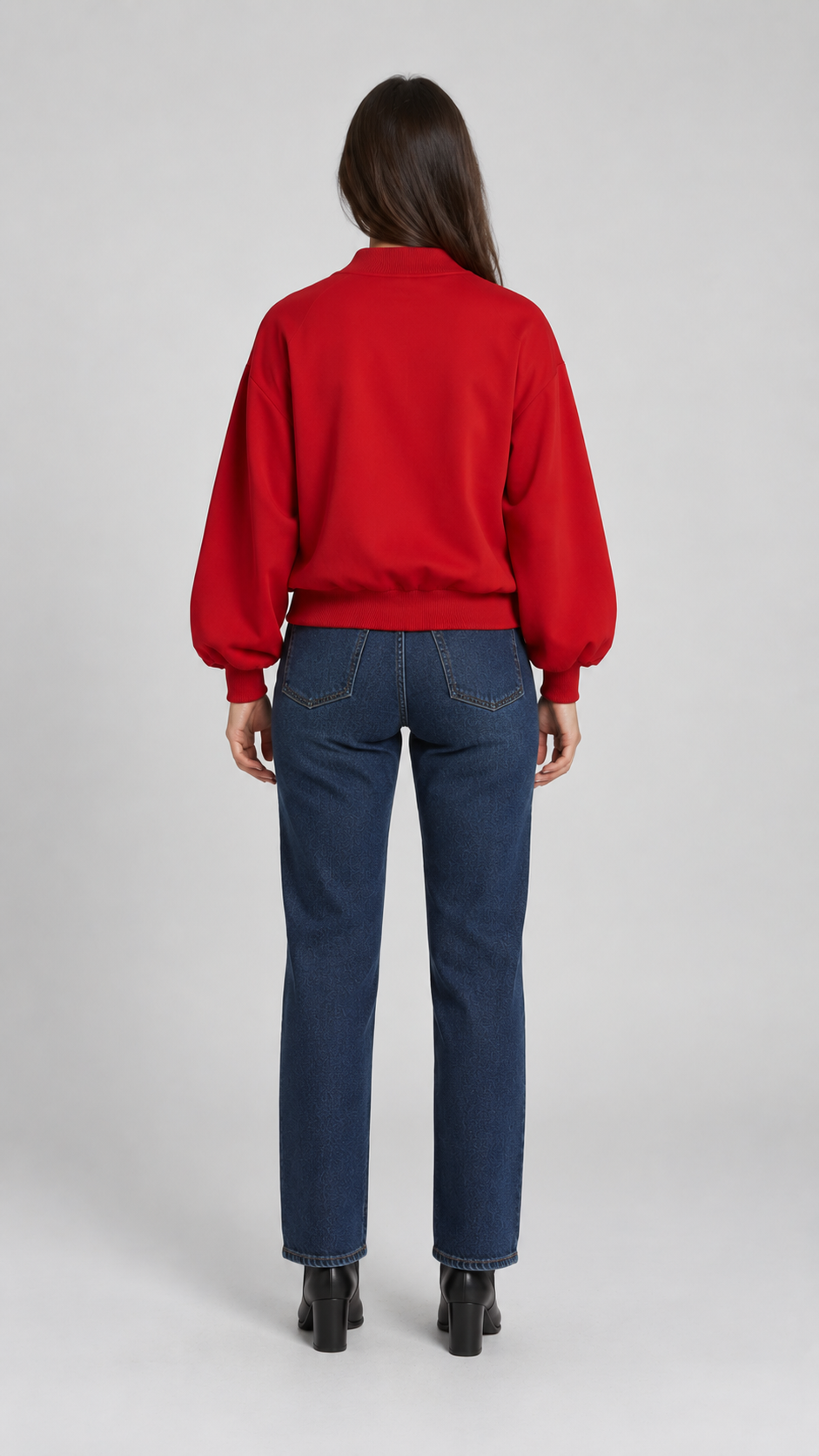 Chaqueta Bomber Roja