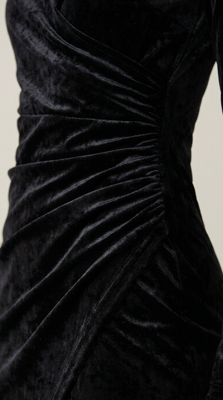 Vestido terciopelo